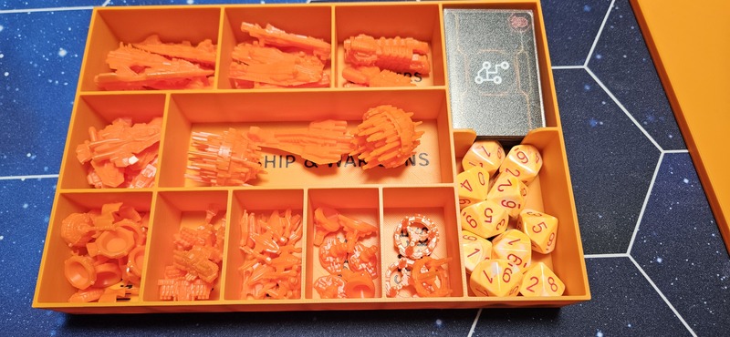 TI4 Ship Box - Orange